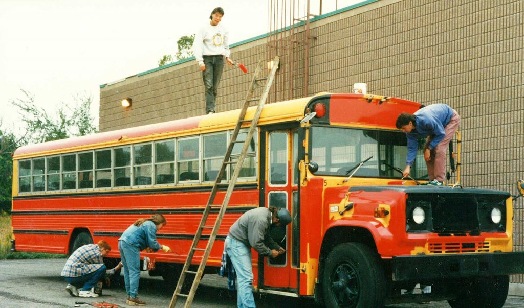 Original red bus